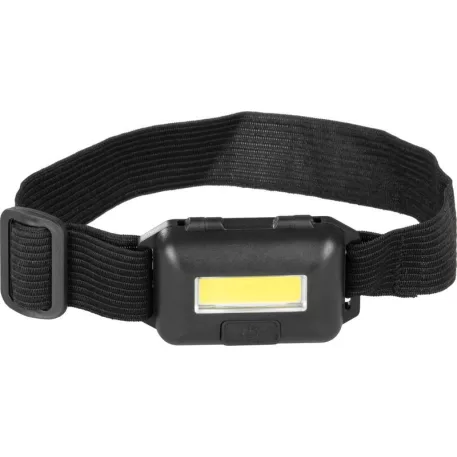 Fejlámpa Strend Pro COB LED, 3xAAA, 6x4x1,8 cm, mix színek (fekete, fehér, piros), Sellbo