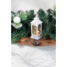 MagicHome karácsonyi lámpás, műanyag, 5xLED meleg fehér, 4,8x4,8x12,8 cm, 3xLR44