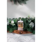 MagicHome karácsonyi lámpás, műanyag, 1xLED meleg fehér, 8x4x15 cm, 2xAAA