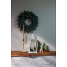 MagicHome karácsonyi lámpás, műanyag, 3xLED sárga, 14x14x35 cm, 3xAAA