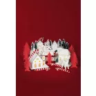 Dekoráció MagicHome Karácsony, fa, 6xLED meleg fehér, 15 x 17 x 18.5 cm, elemes