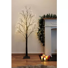   MagicHome karácsonyi fényfa, műanyag, 504xLED meleg fehér, 1,2 m