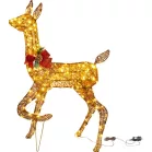 MagicHome Karácsonyi Dekoráció, őz, 200xLED meleg fehér, 0.9 m