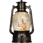 MagicHome karácsonyi lámpás, műanyag, 1xLED meleg fehér, 12x10x20,5 cm, 3xAA