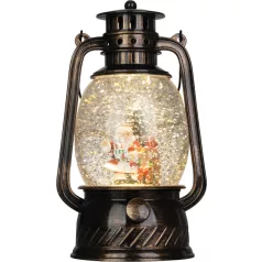   MagicHome karácsonyi lámpás, műanyag, 1xLED meleg fehér, 12x10x20,5 cm, 3xAA