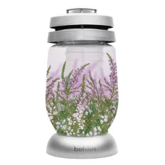 Bolsius 3S Heather 16, 24 cm, sír, 36 órás töltettel