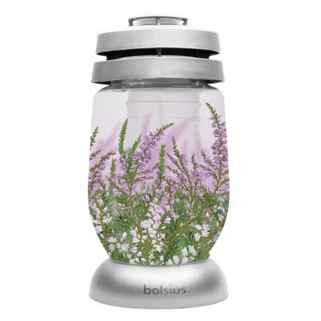 Bolsius 3S Heather 16, 24 cm, sír, 36 órás töltettel