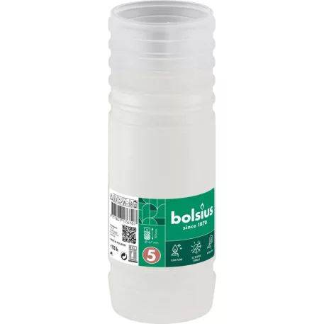 Gyertya utántöltő Bolsius Gravelight RP5, 113 óra, 393 g, 67x195 mm