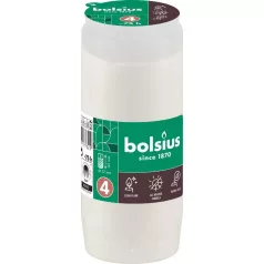   Gyertya utántöltő, 75 óra, 238 g, 57x141 mm, mécseshez, fehér, olaj