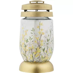   Cahanec Bolsius 3S Forsythia, aranyeső, 22 cm, sírhoz, gyertya töltettel 36 h