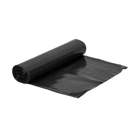 Szemeteszsák Ldpe 120 L, 70x110x0,04 mm, Fekete, 25 db