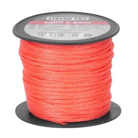 Kőműves Zsinór 2,0 mm 50 m Piros