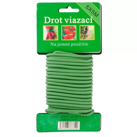 Kötöződrót PVC 5 mm L-5 m