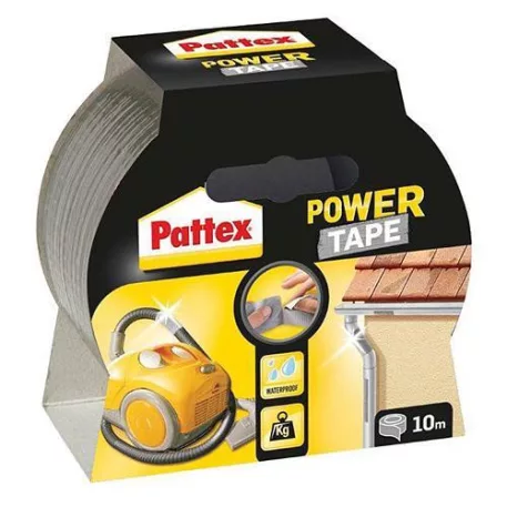 Pattex Power Tape Ragasztószalag, 50 mm, L-10 m, Ezüst