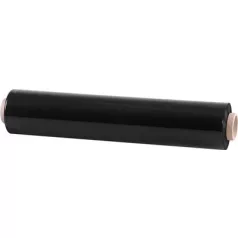 Fólia Stretch, 0500 mm, 23 μm, fekete, 200 m