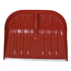 Hólapát D 470x370 mm, PVC, Piros, Fogantyú Nélkül