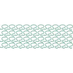   Rögzítő kapocs Strend Pro Garden, 57x40 mm, 40 db-os csomag