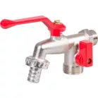 Vízcsap Strend Pro, 3/4"-3/4"-1/2", dupla, kerti