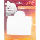 WC-papír tartó, műanyag