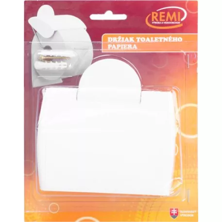 WC-papír tartó, műanyag
