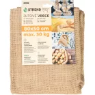 Zsák Strend Pro Garden, juta, 80x50 cm, max. 30 kg, zsinór nélkül