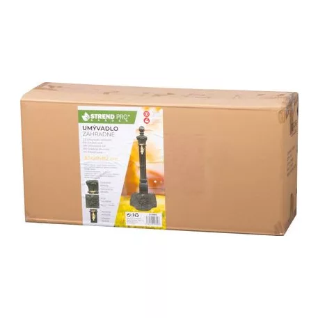 Mosdó Strend Pro Garden LT-DC036, kerti, zöld, 330x290x820 mm