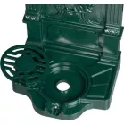 Mosdó Strend Pro Garden LT-DC034, kerti, zöld, 390x320x830 mm