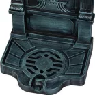 Mosdó Strend Pro Garden LT-DC017, kerti, zöld, 390x320x830 mm