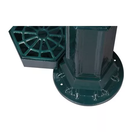 Mosdó Strend Pro Garden LT-H3523-2, kerti, zöld, 490x310x925 mm