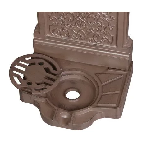 Mosdó Strend Pro Garden LT-H20505, kerti, barna, 390x330x720 mm