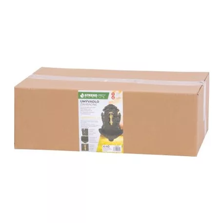 Mosdó Strend Pro Garden LT-H6759, kerti, barna, 248x130x405 mm
