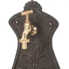 Mosdó Strend Pro Garden LT-H20680, kerti, barna, 250x115x415 mm