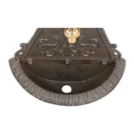 Mosdó Strend Pro Garden LT-H20680, kerti, barna, 250x115x415 mm