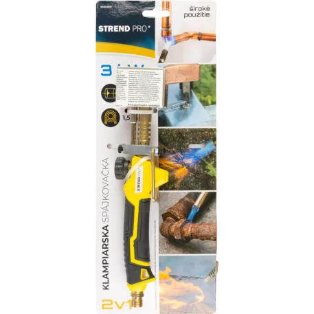 Strend Pro forrasztópisztoly, gáz, tömlő L-1,5 m