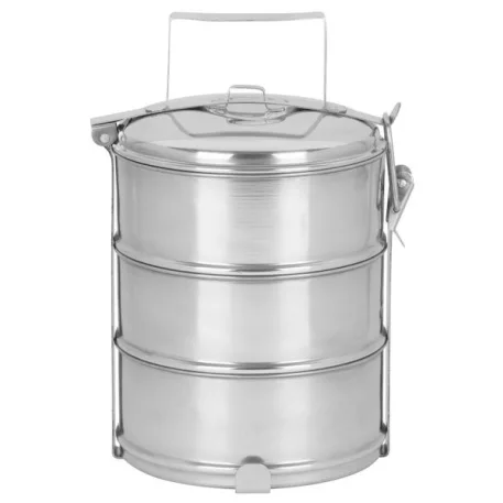 Ételhordó Magichome Stt, 3x1.2 L, Inox. 16x26