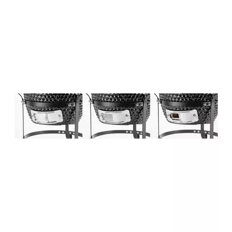 Grill Bbq Kamado Egg 13", Fekete