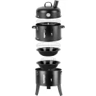 Bbq Smoker Grill, 3 az 1-ben, 44X78 cm