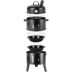 Bbq Smoker Grill, 3 az 1-ben, 44X78 cm