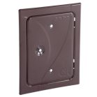 Kéménytisztitó Ajtó Anko C2.1B 120x180 mm, Barna