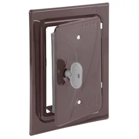 Kéménytisztitó Ajtó Anko C2.1B 120x180 mm, Barna