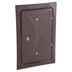 Kéménytisztitó Ajtó Anko C2.2B 160x280 mm, Barna