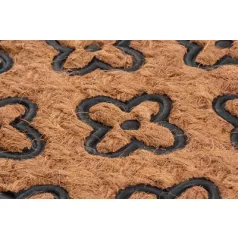 Lábtörlő 45x75 cm, Virágok, Panama