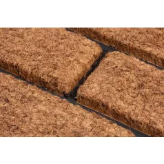 Lábtörlő 45x75 cm, Brickwall, Gumi