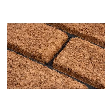 Lábtörlő 45x75 cm, Brickwall, Gumi