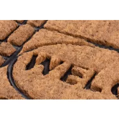 Lábtörlő 45x75 cm, Welcome, Gumi