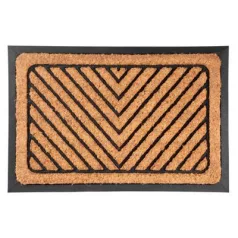 Lábtörlő 40x60 cm, Arrows, Gumi