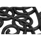 Lábtörlő 45x75 cm, Grand, Gumi, Félkor