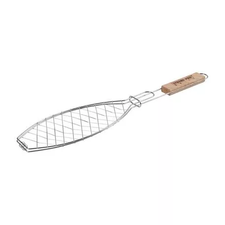 Grillkanál BBQ 36B, 310x130 /580 mm, Cr + Fa