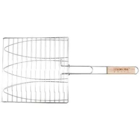 Grillkanál BBQ 37C, 275x280 /580 mm, Cr + Fa