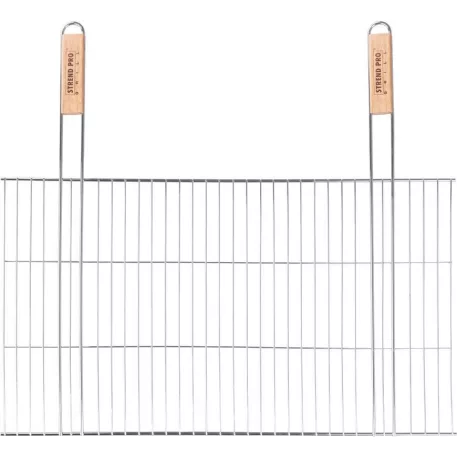 Grillrács BBQ 4411A, 380x680/620 mm, Drótos